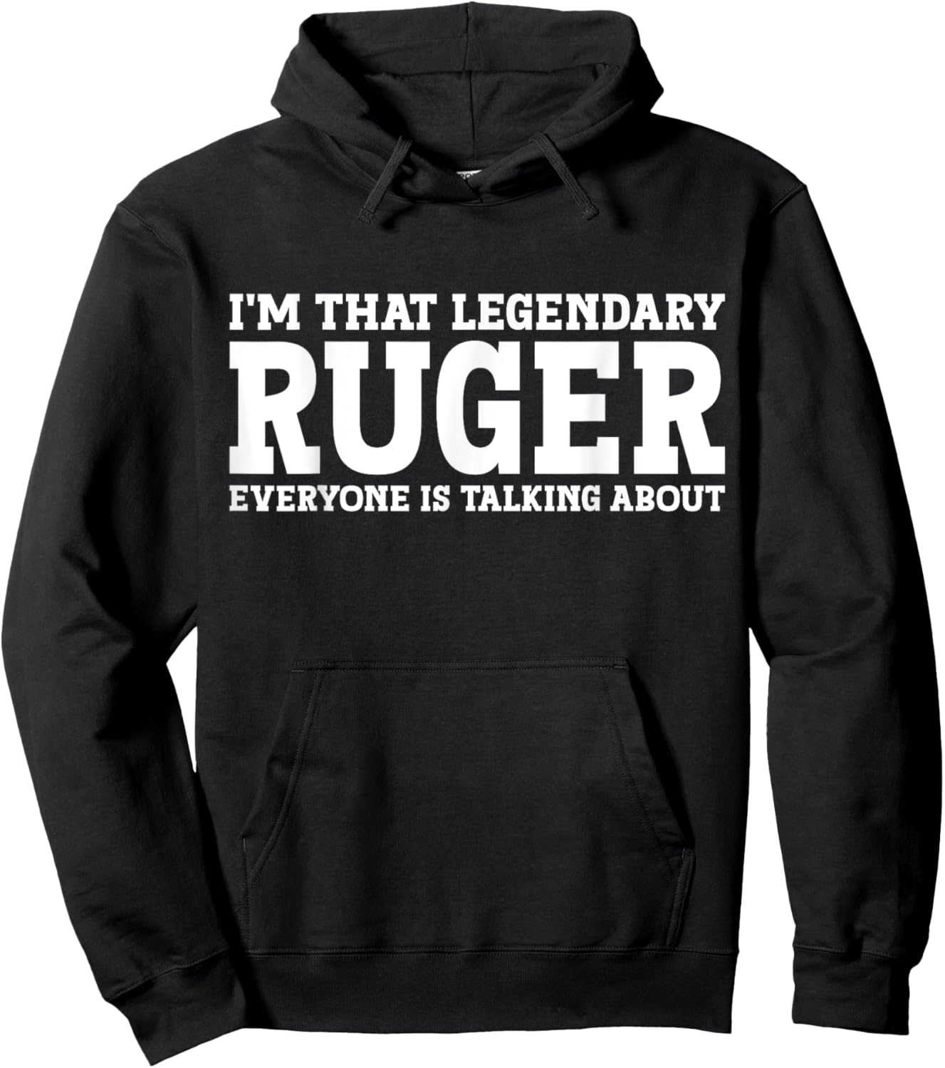 Ruger Personal Name First Name Funny Ruger Hoodie - Hoodie | Black
