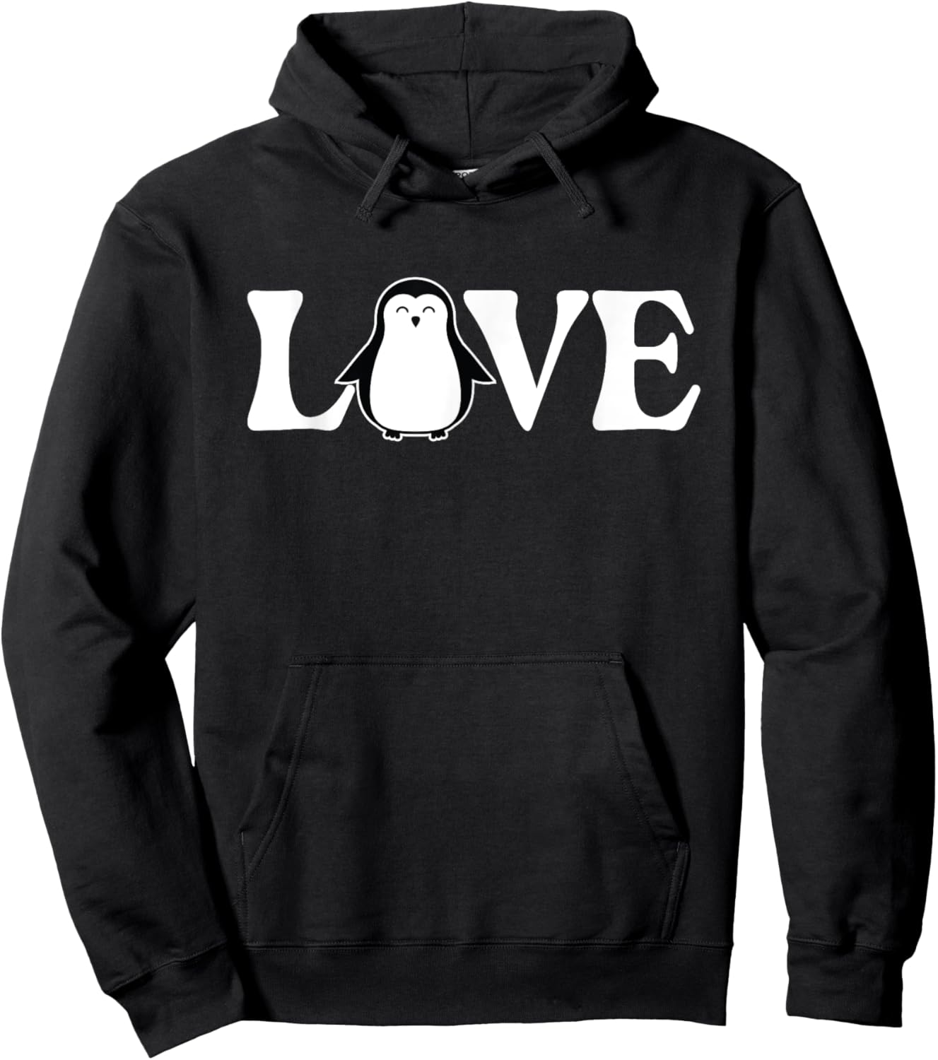Love Penguins - Penguin Lover Bird Watcher Aquatic Bird Hoodie - Hoodie | Black