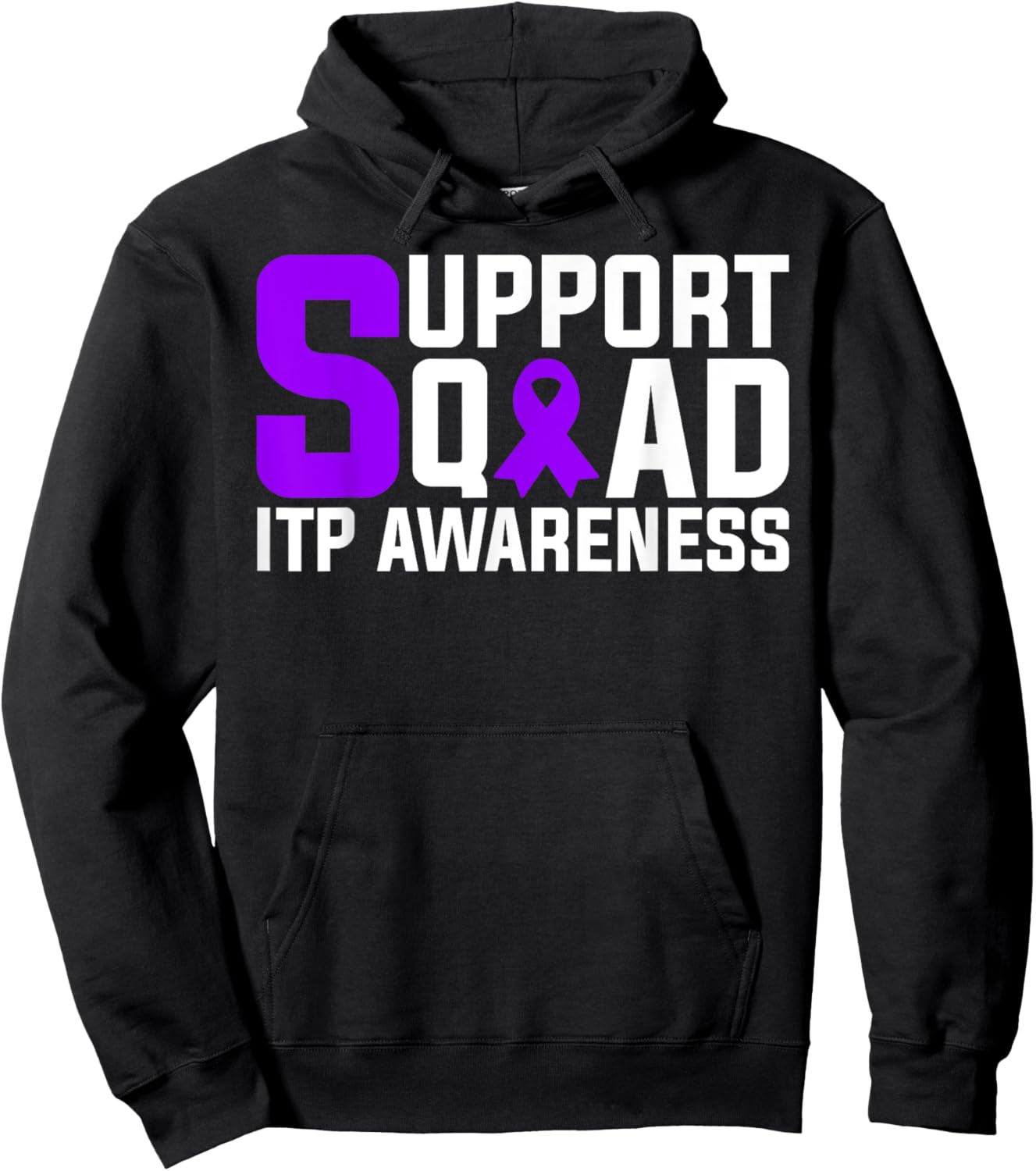 ITP Awareness Support Squad Hoodie - Hoodie | Black
