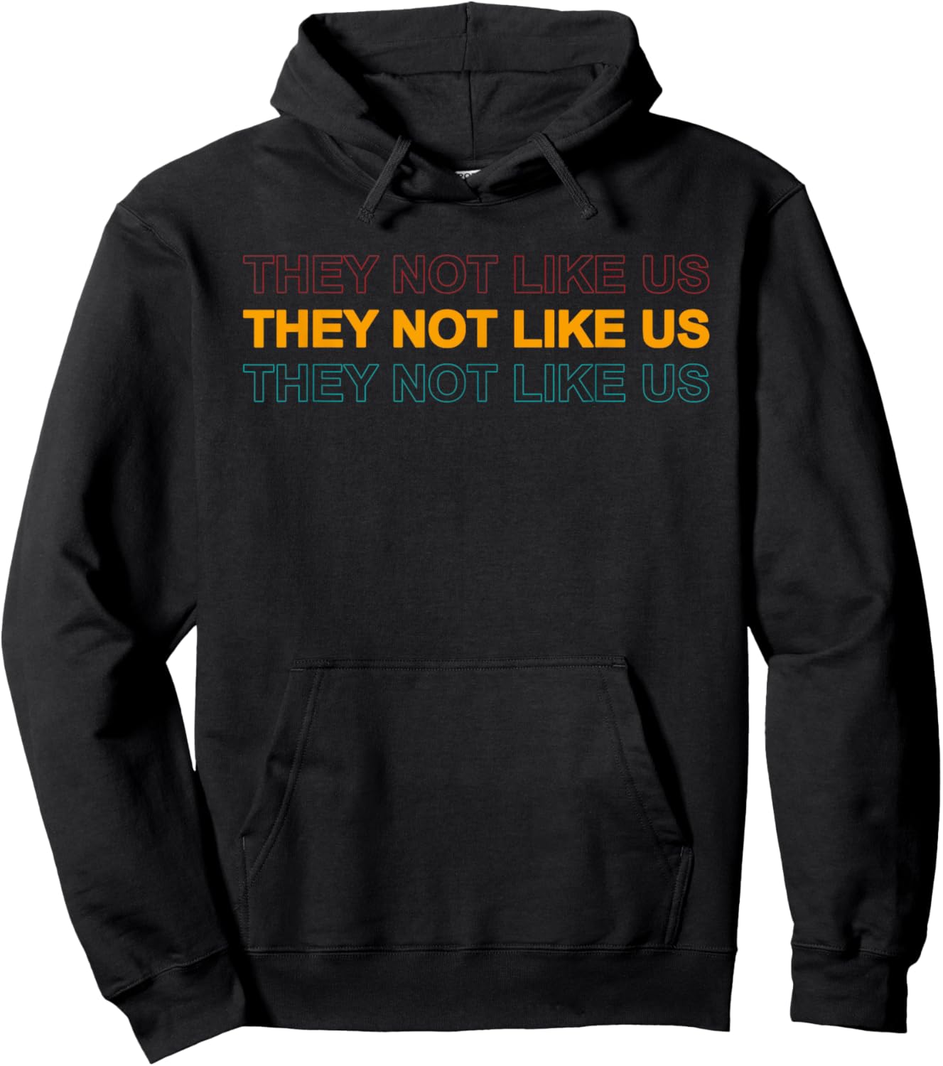 They Not Like Us Apparel Hoodie - Hoodie | Black