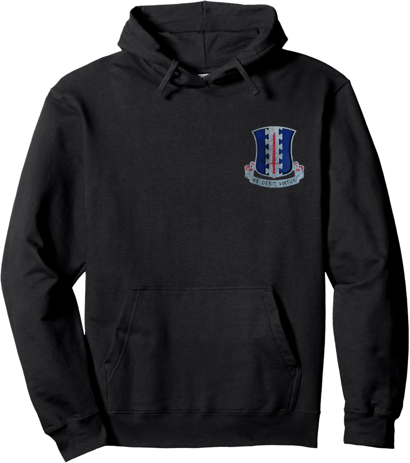 187th Infantry Regiment 101st Airborne Rakkasans Veteran Hoodie - Hoodie | Black