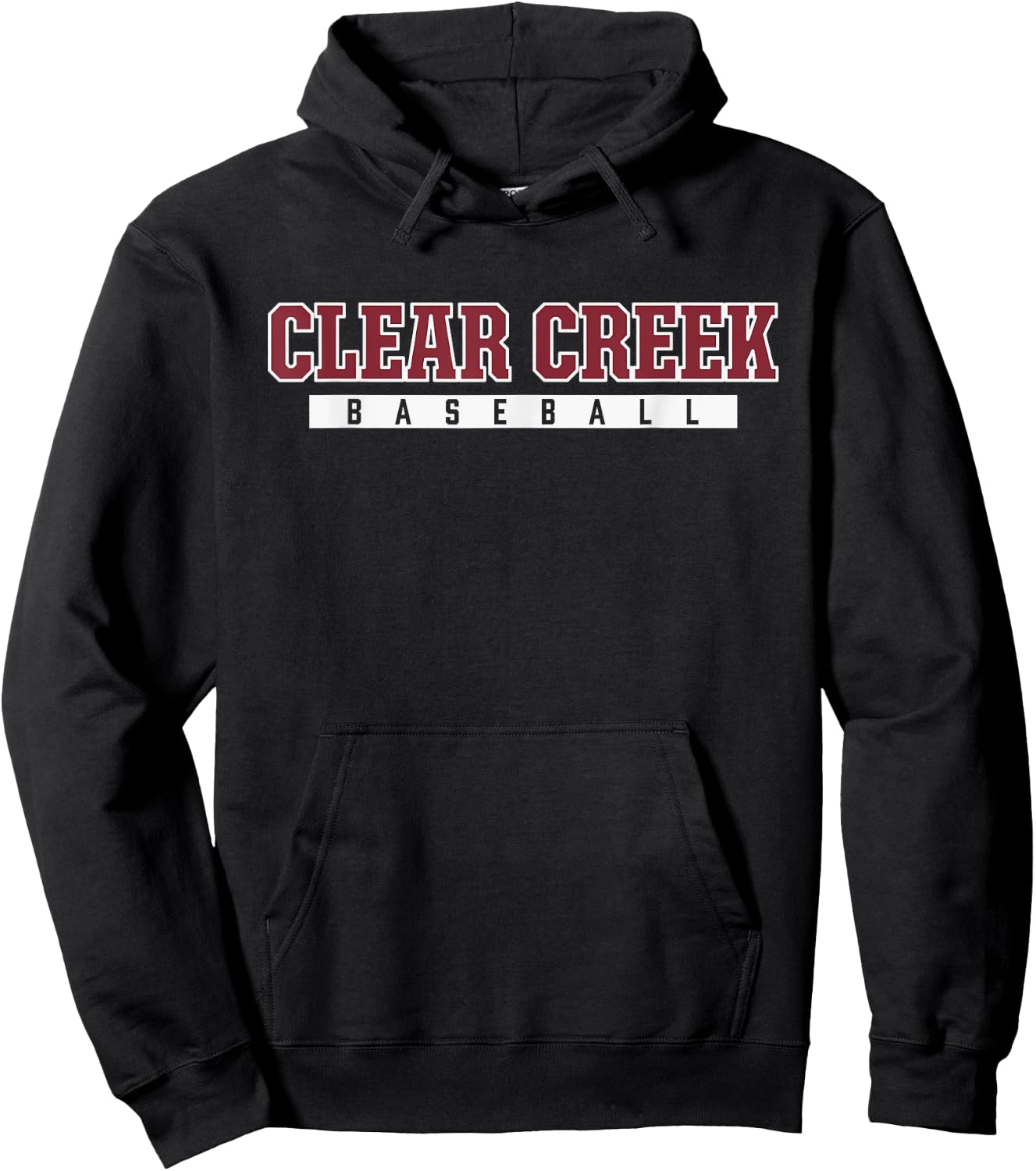 Clear Creek High School Baseball Hoodie - Hoodie | Black