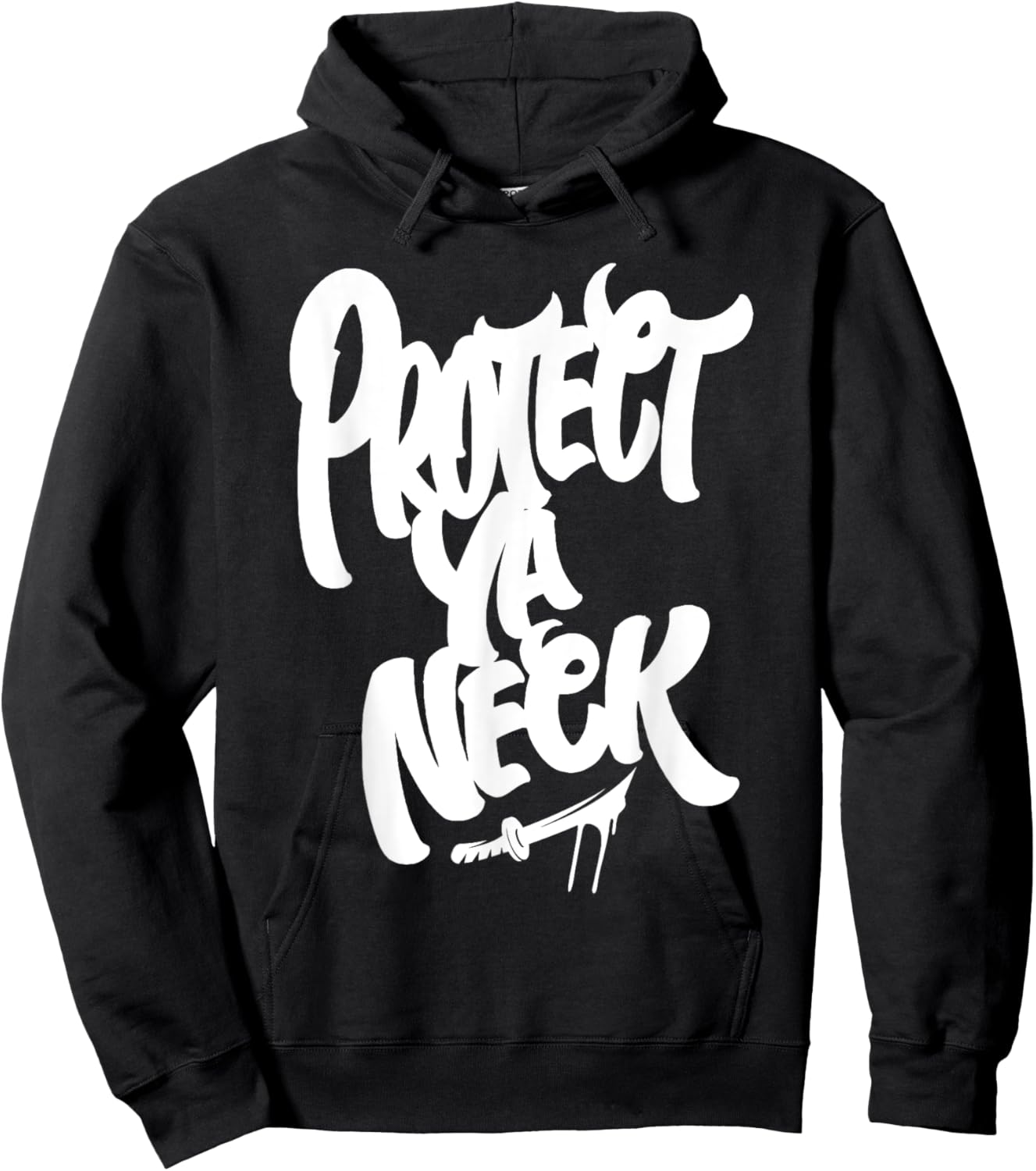 Protect Ya Neck Hip Hop Old School Rap Music Lover Hoodie - Hoodie | Black