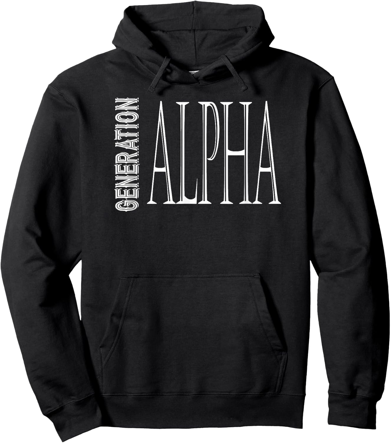 Generation Alpha Gen Alpha Hoodie - Hoodie | Black