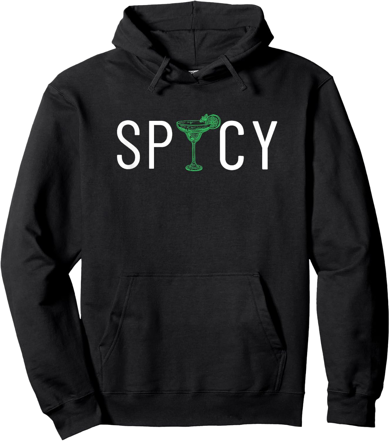 T-Shirt Hoodie - Hoodie | Black