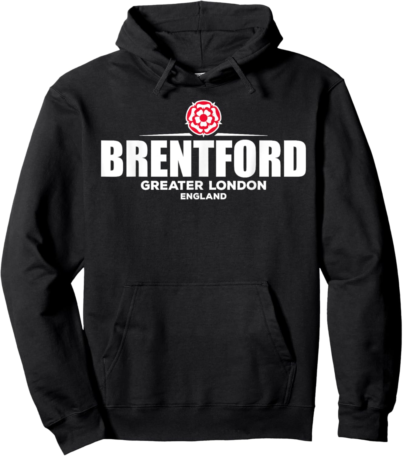 Brentford England Designs Women's & Kids' Black Hoodie - Hoodie | Black