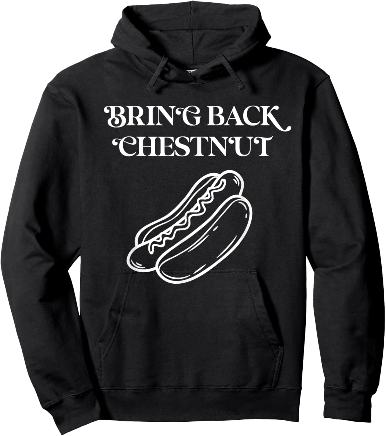 Bring Back Chestnut- Winner Hoodie - Hoodie | Black
