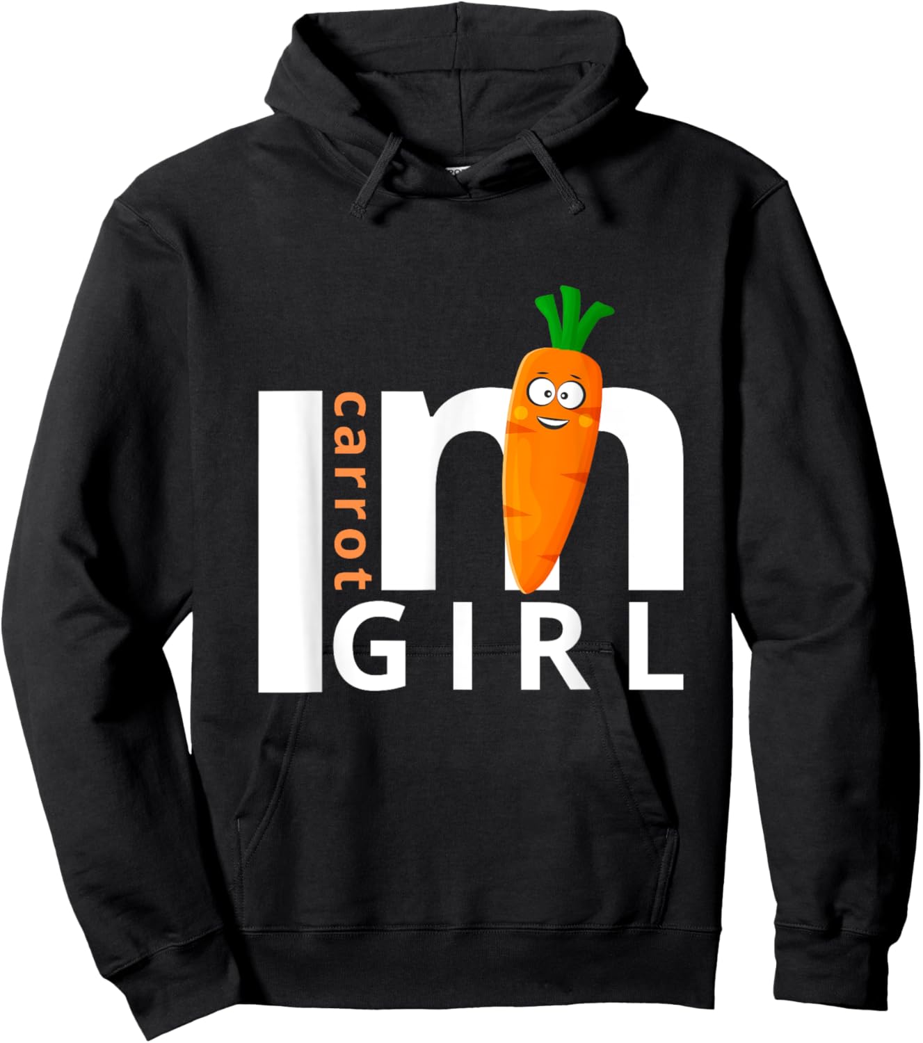 I'm a Carrot Girl! Forza Jannik, the number one tennis player Hoodie - Hoodie | Black