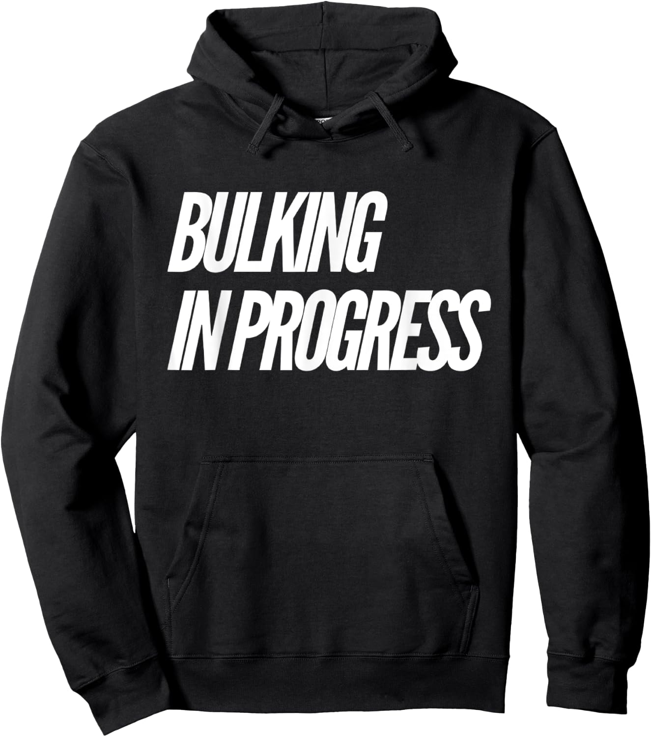 Bulking Season Bulking In Progress Hoodie - Hoodie | Black