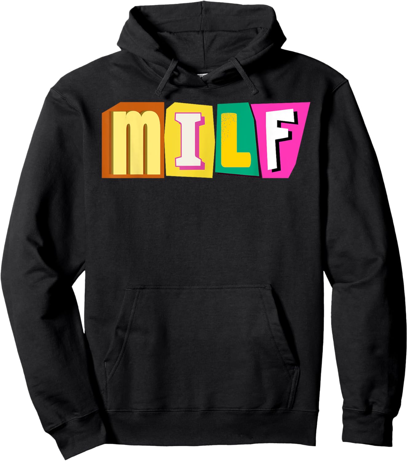 I Love MILFs is Mature Sexy Women is hot mom gifts Hoodie - Hoodie | Black