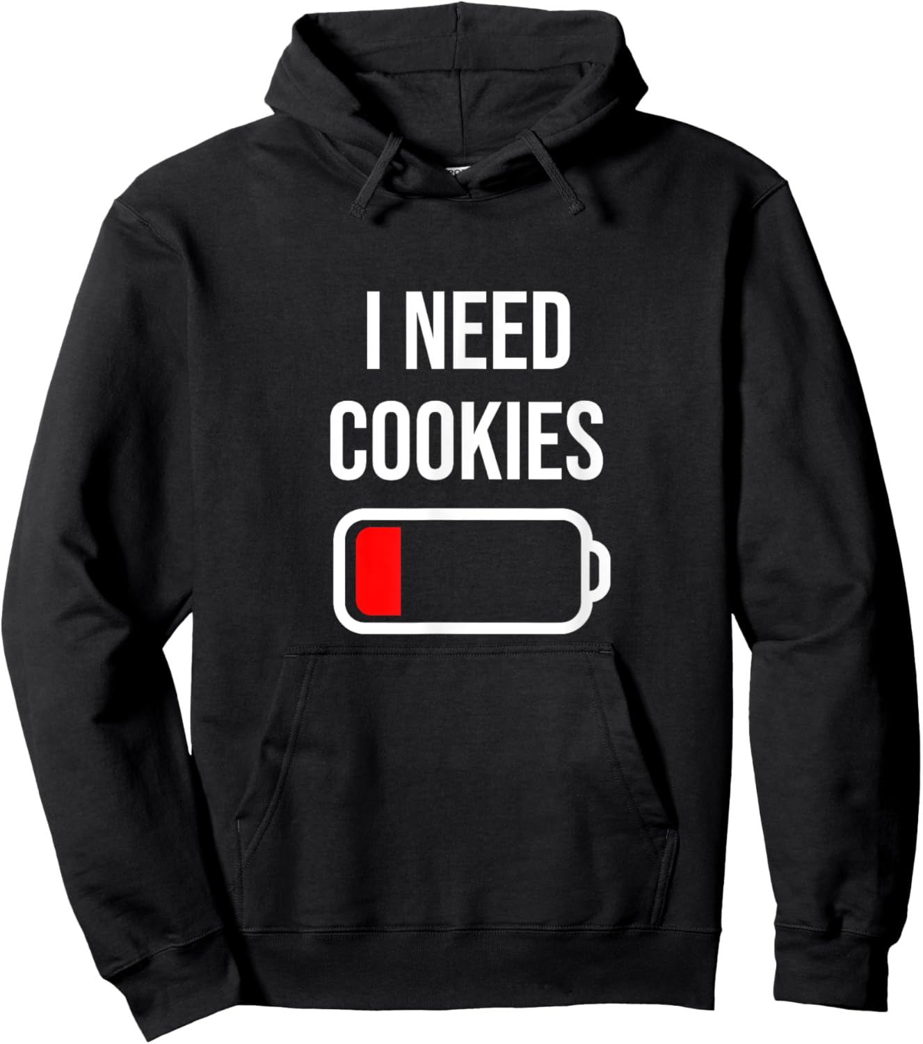 I Need Cookies - Eat Cooking Funny Food Cookies Hoodie - Hoodie | Black