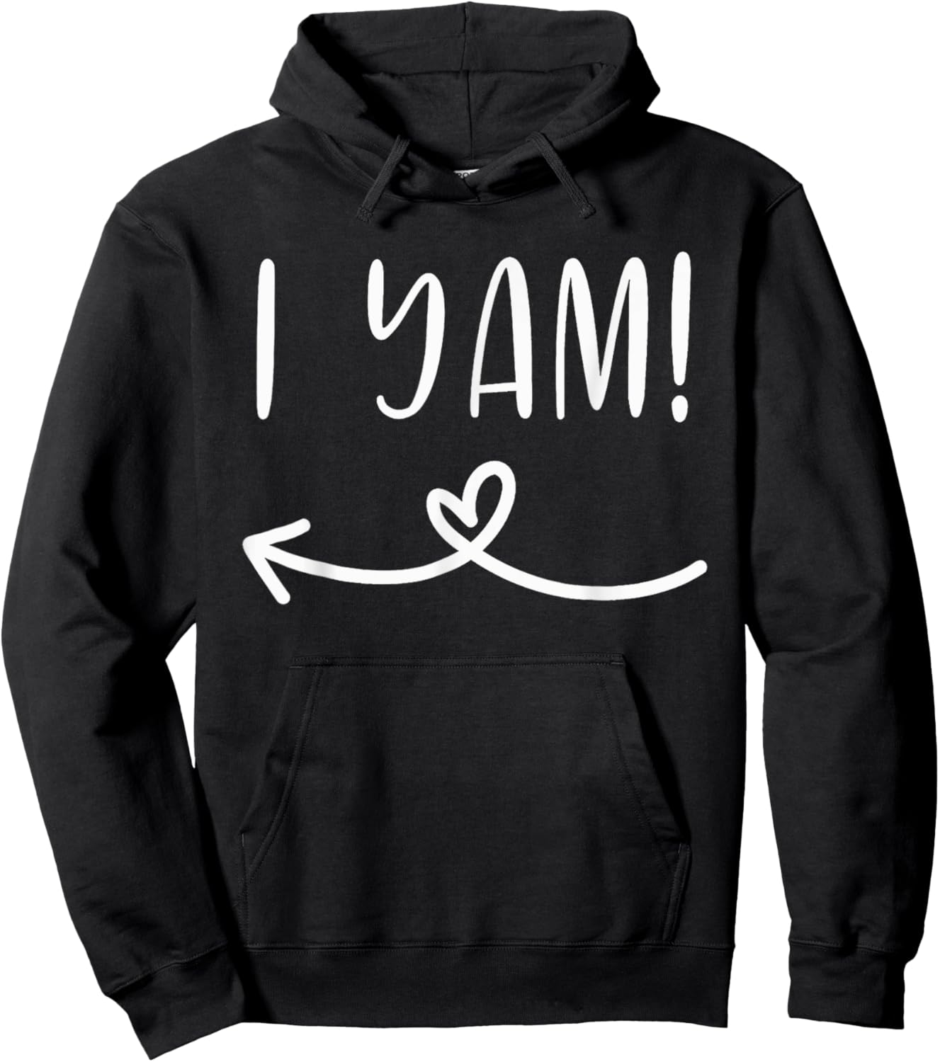 Thanksgiving Matching Couple She's My Sweet Potato I Yam Set Hoodie - Hoodie | Black