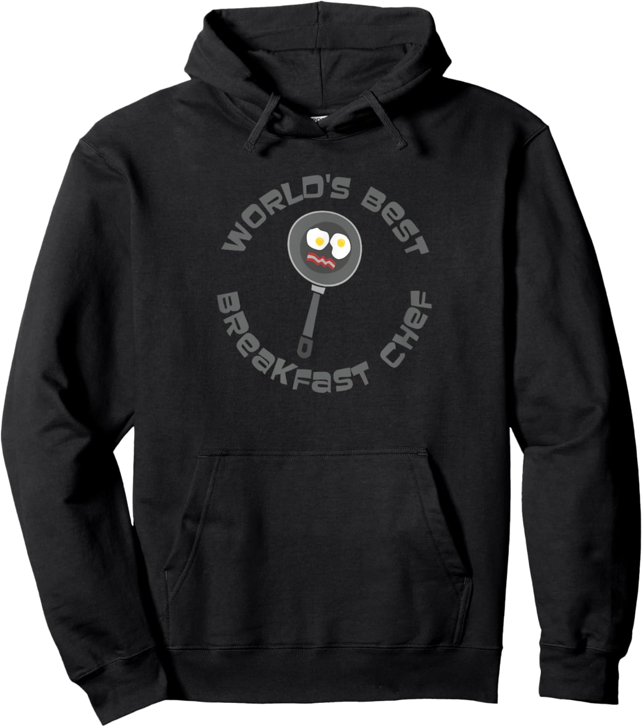 World's Best Breakfast Chef Hoodie - Hoodie | Black