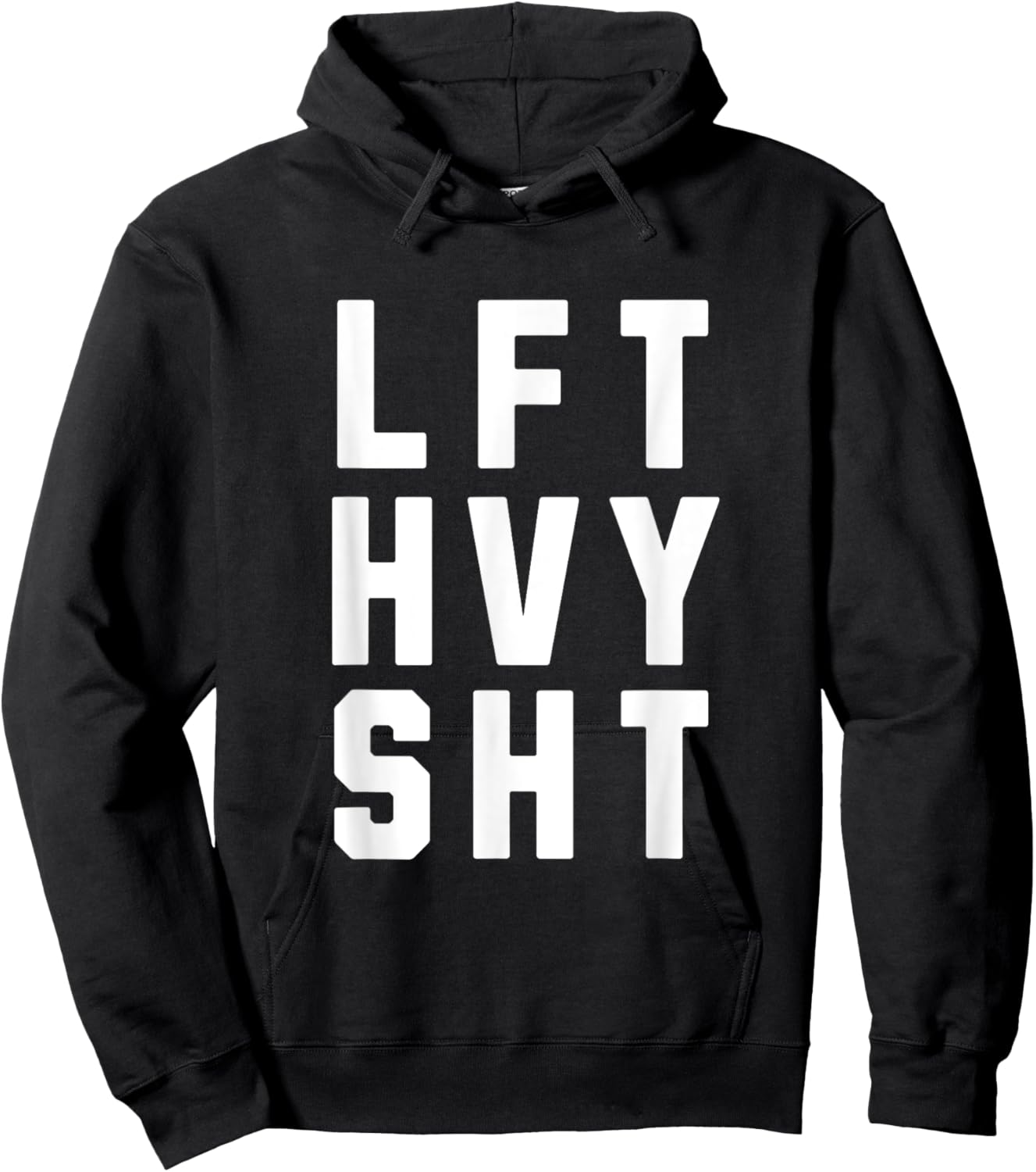 Lift Heavy Gym Pump Cover Hoodie - Hoodie | Black