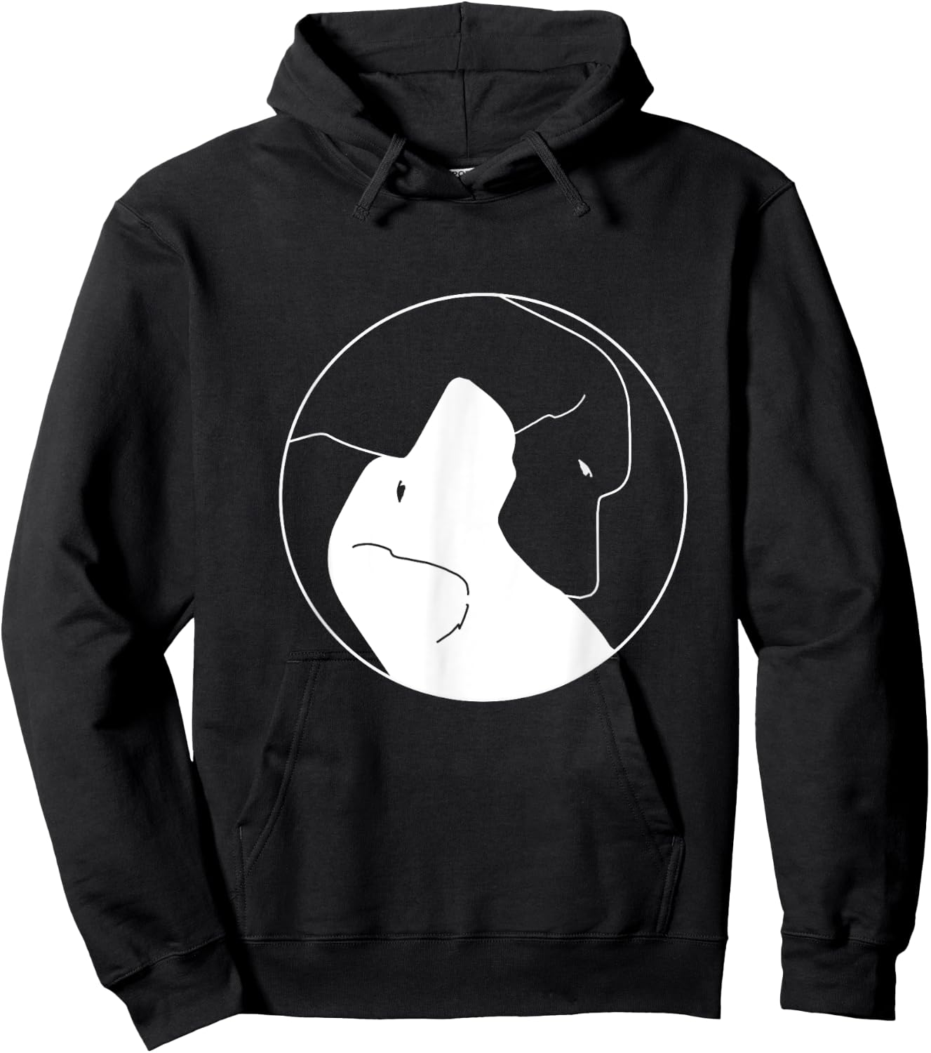 Labrador Yin Yang Dog Lover Labrador Graphic Hoodie - Hoodie | Black