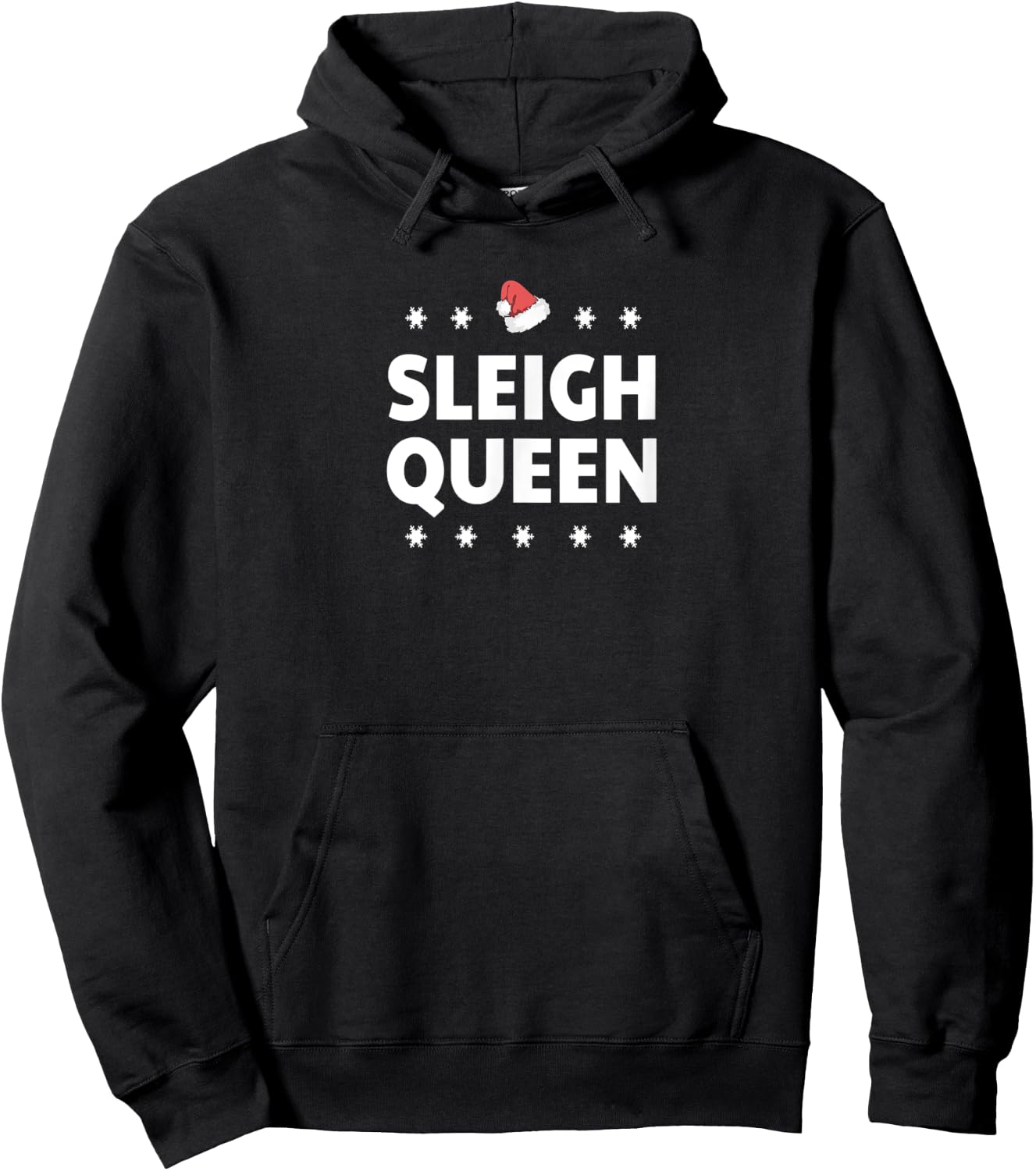 Sleigh Queen Hoodie - Hoodie | Black