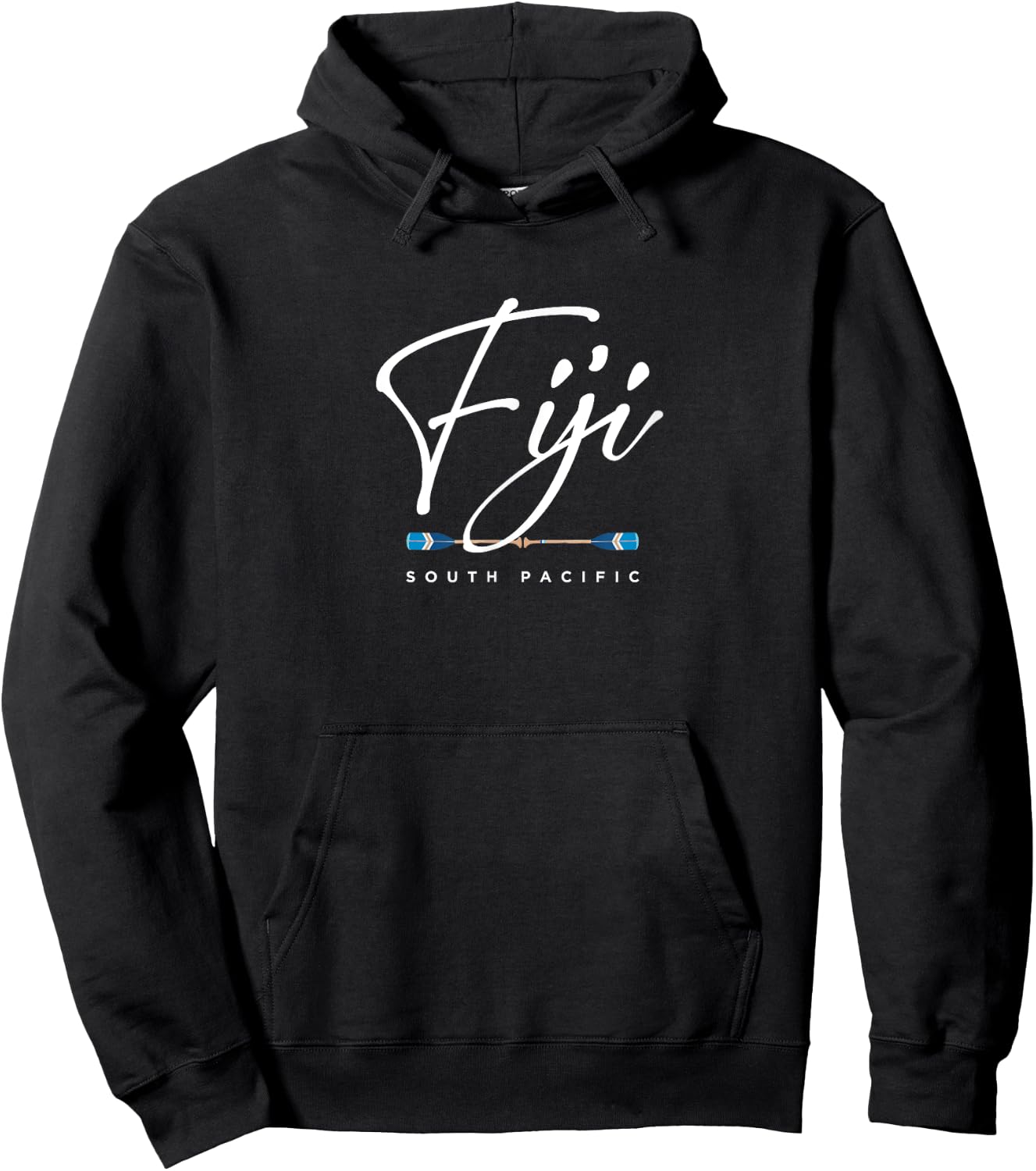 Fiji Beach Graphic Men Women Girls Kids Hoodie - Hoodie | Black