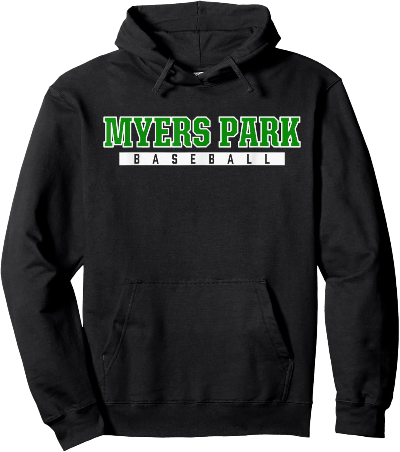 Myers Park High School Baseball Hoodie - Hoodie | Black