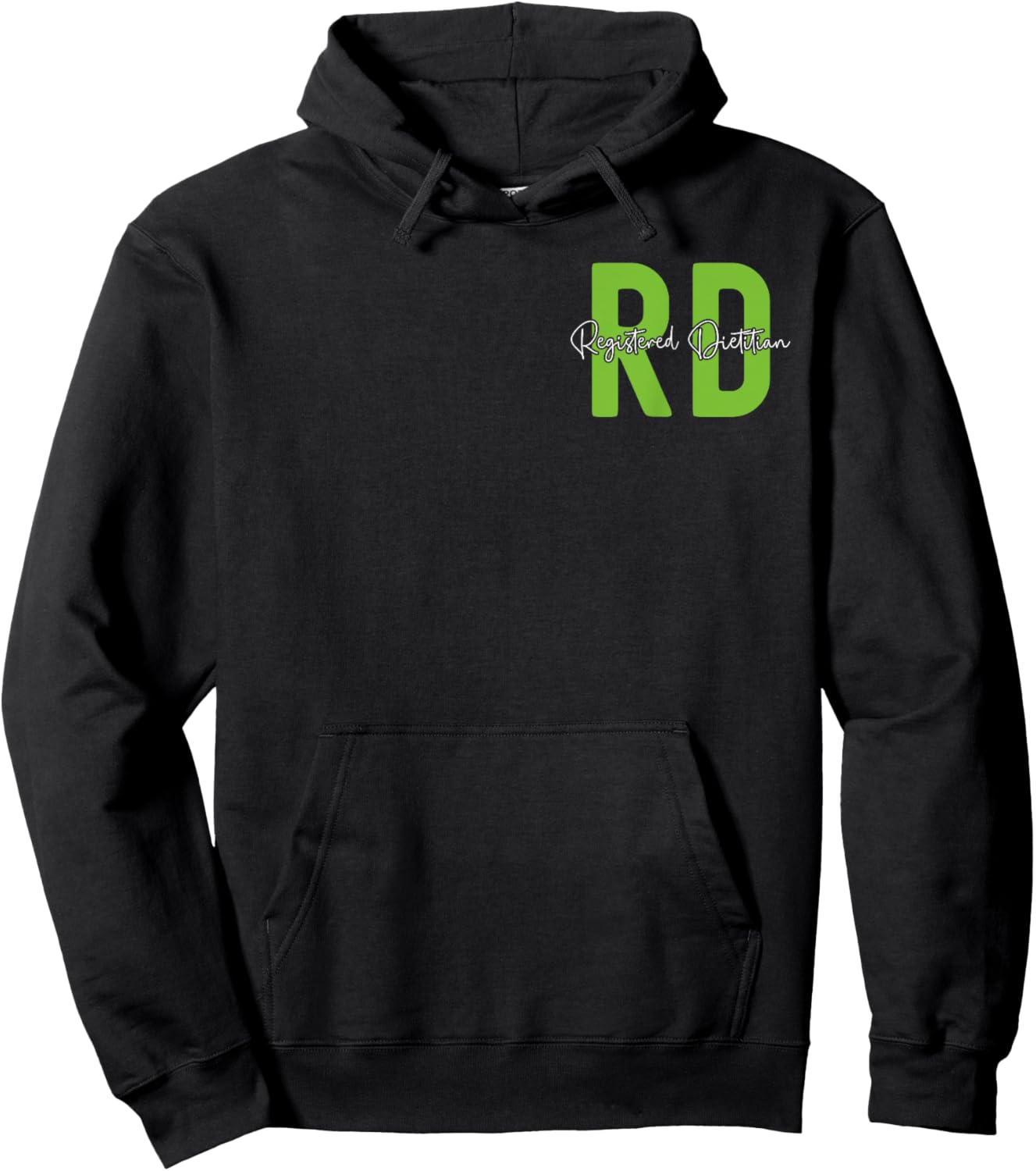 Registered Dietitian Dietary Nutritionist Dietician Rd Hoodie - Hoodie | Black