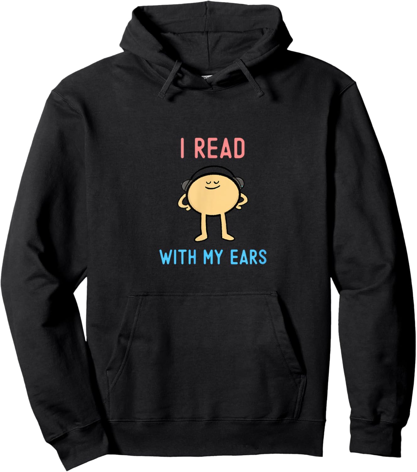 Funny Gift Audiobooks Lover Hoodie - Hoodie | Black