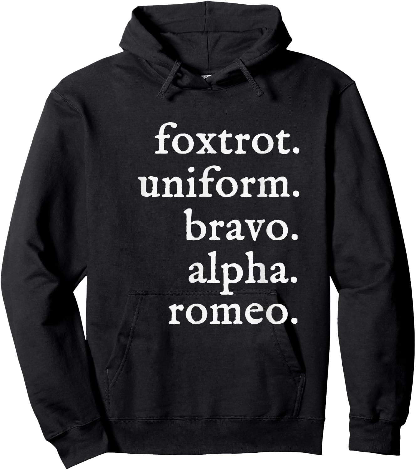 FUBAR Men's Slang saying Shirt for a Fun life on the edge Hoodie - Hoodie | Black