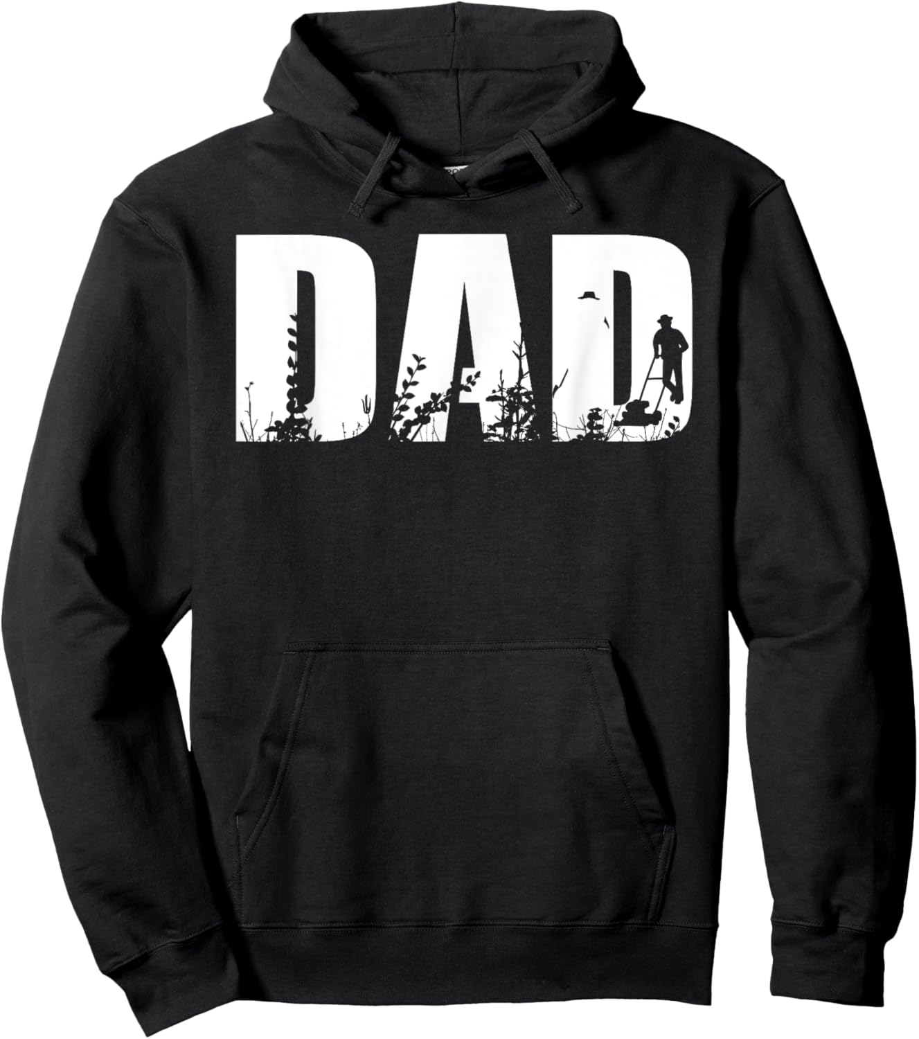 Dad Gardening Gardener Plant Daddy Fathers Day Papa Hoodie - Hoodie | Black