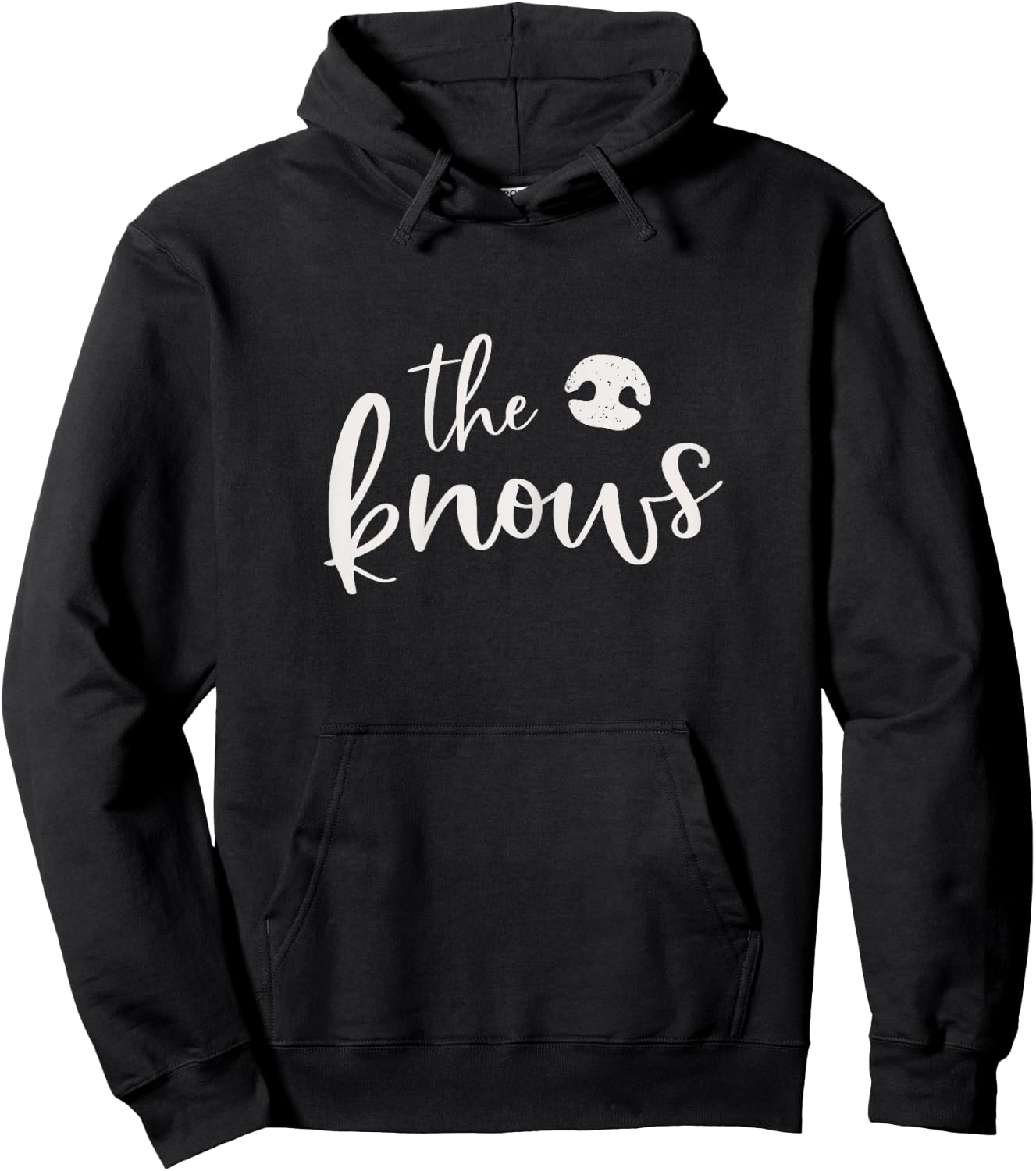 Canine Scentwork Nose Knows Scent Dog Nosework Training Gift Hoodie - Hoodie | Black
