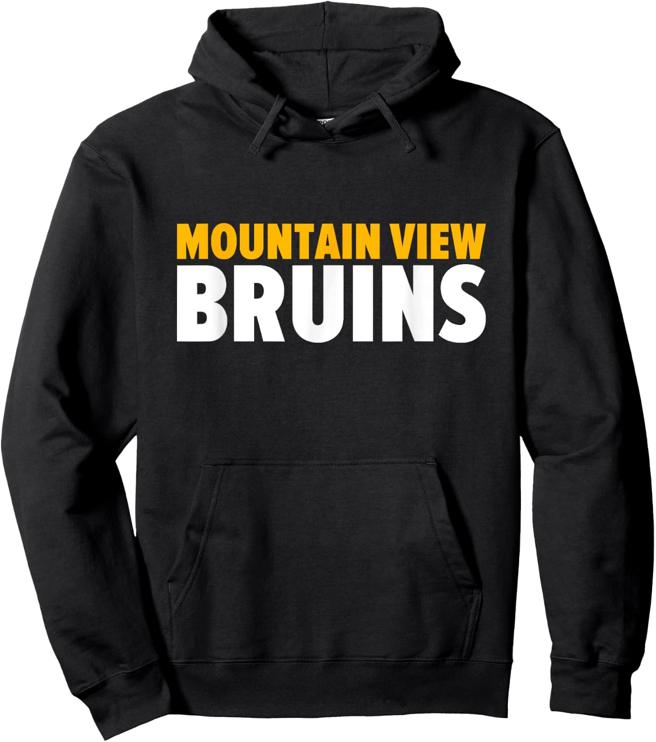 Mountain View Bruins Bold Hoodie - Hoodie | Black