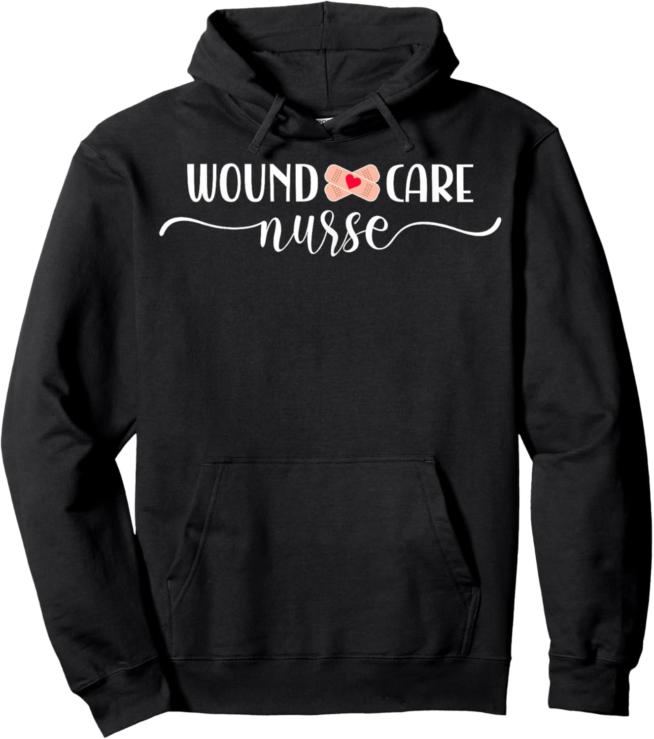 Wound Care Nurse Hoodie - Hoodie | Black