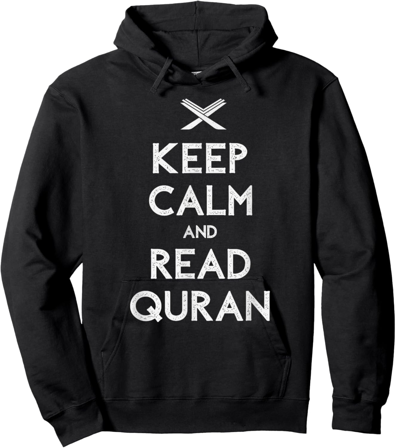 Eid Mubarak Read Quran Muslim Dawah Hoodie - Hoodie | Black