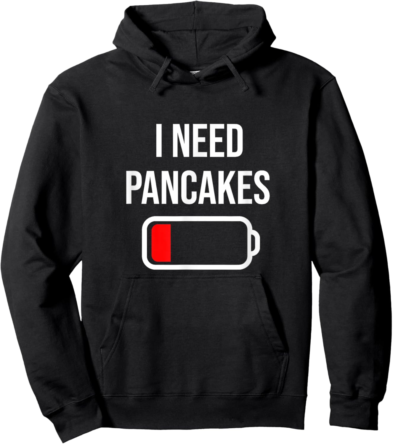 I Need Pancakes - Eat Cooking Funny Food Pancakes Hoodie - Hoodie | Black