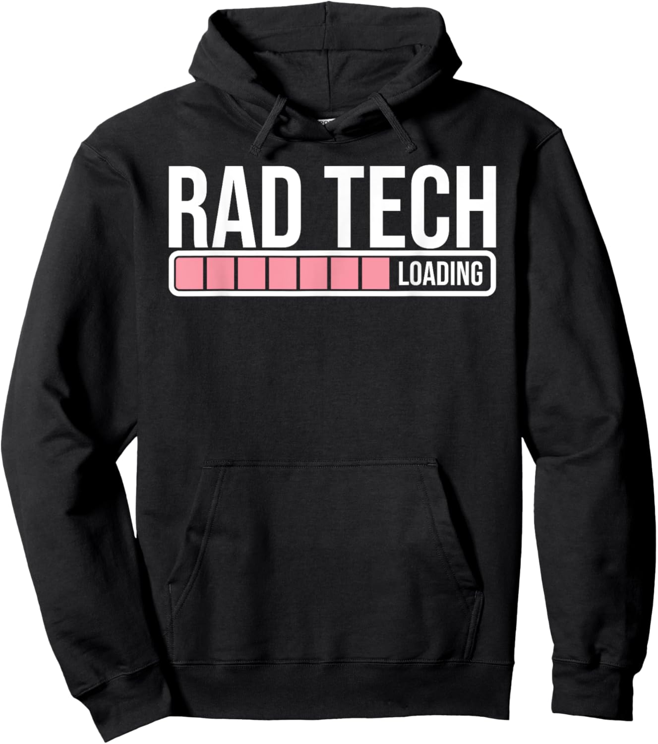 Rad Tech Loading - Future Radiology Student Graduation Hoodie - Hoodie | Black