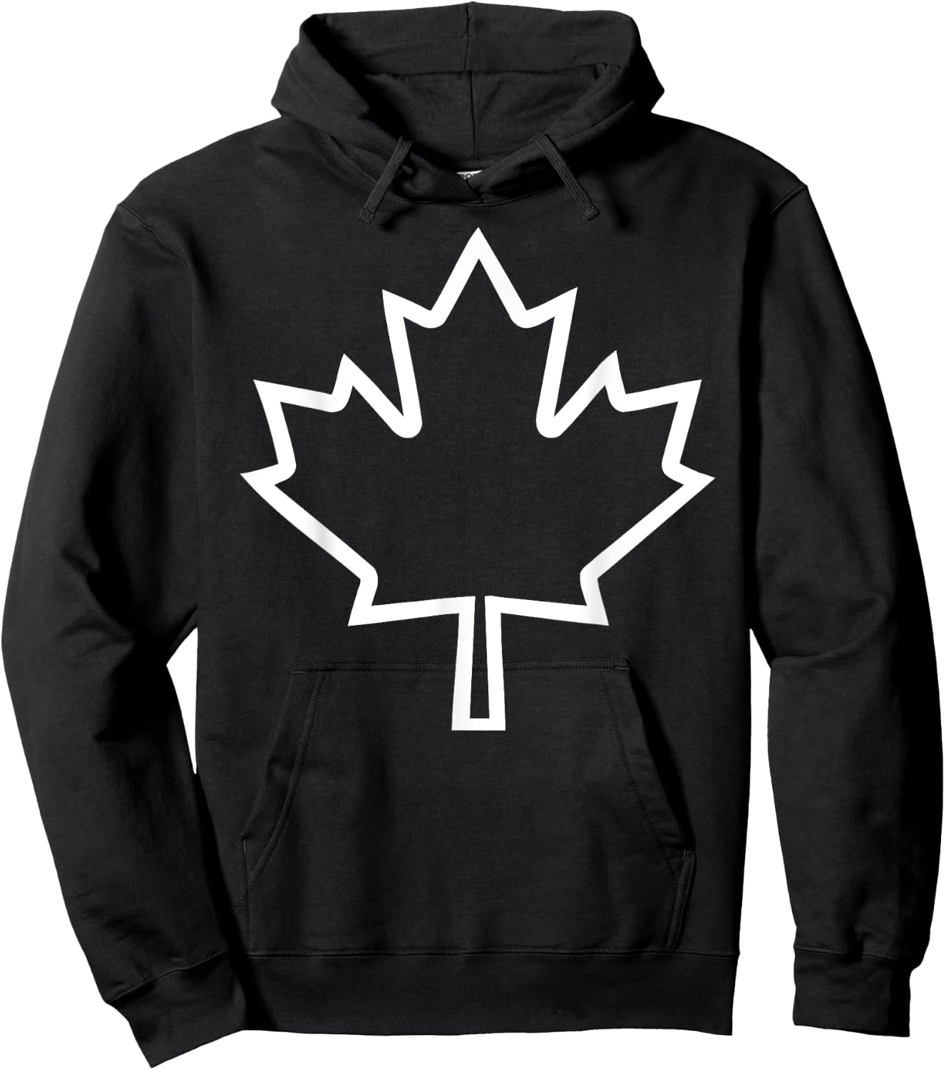 Canadian maple leaf Hoodie - Hoodie | Black