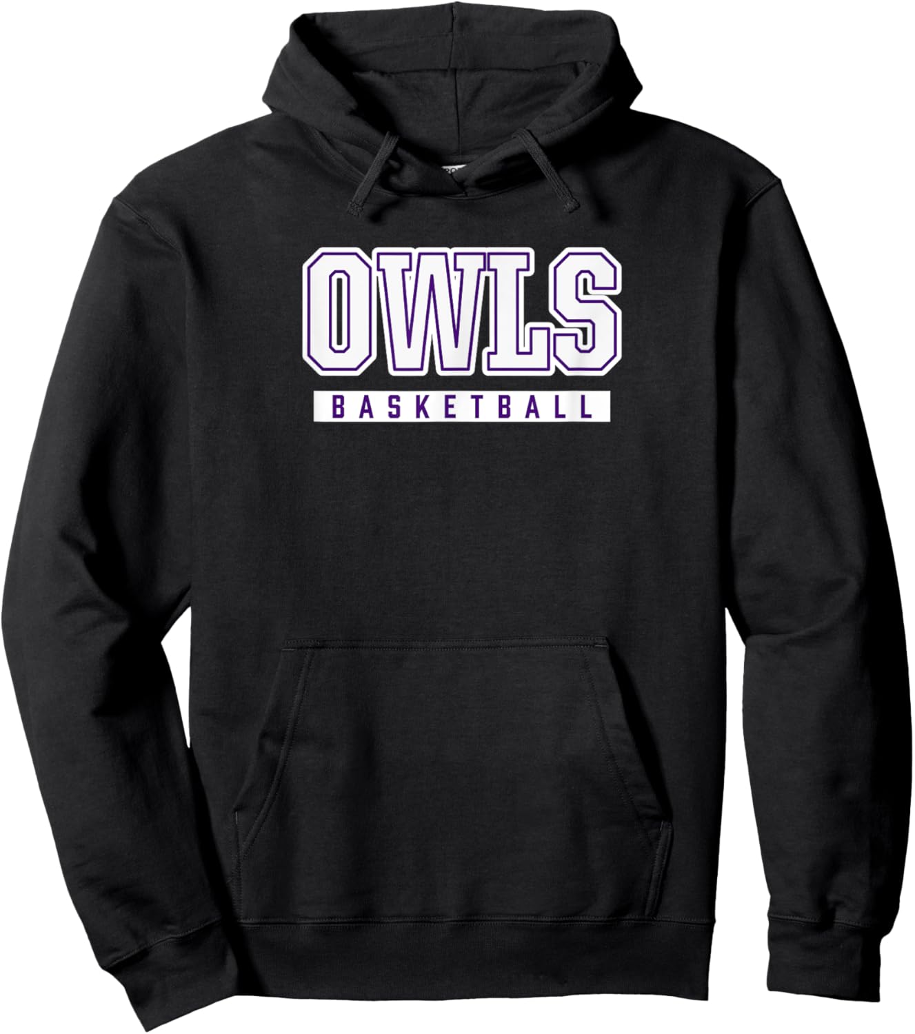 Owls Basketball Seymour High School Hoodie - Hoodie | Black