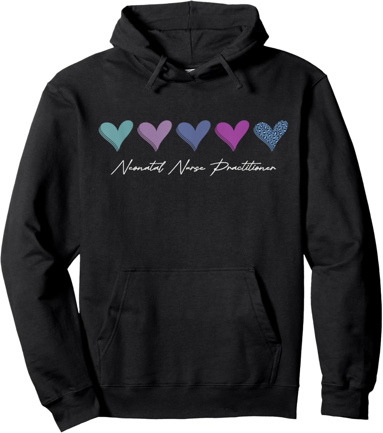 Neonatal Nurse Practitioner Funny NICU Nursing Graduation Hoodie - Hoodie | Black