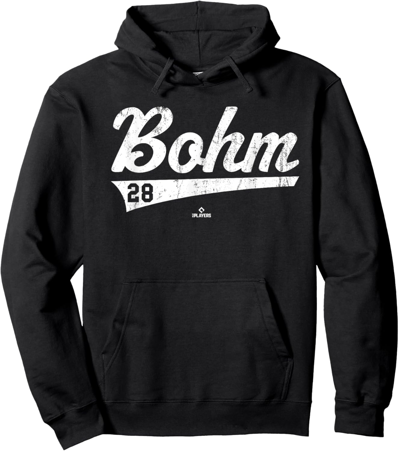 Vintage Gameday Alec Bohm Philadelphia MLBPA Hoodie - Hoodie | Black
