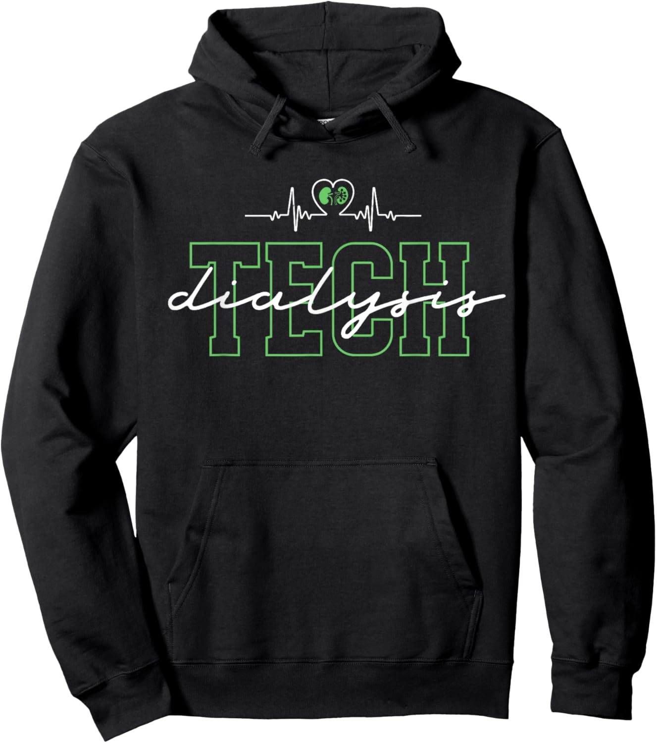 Dialysis Tech Nephrology Dialysis Technician Hoodie - Hoodie | Black
