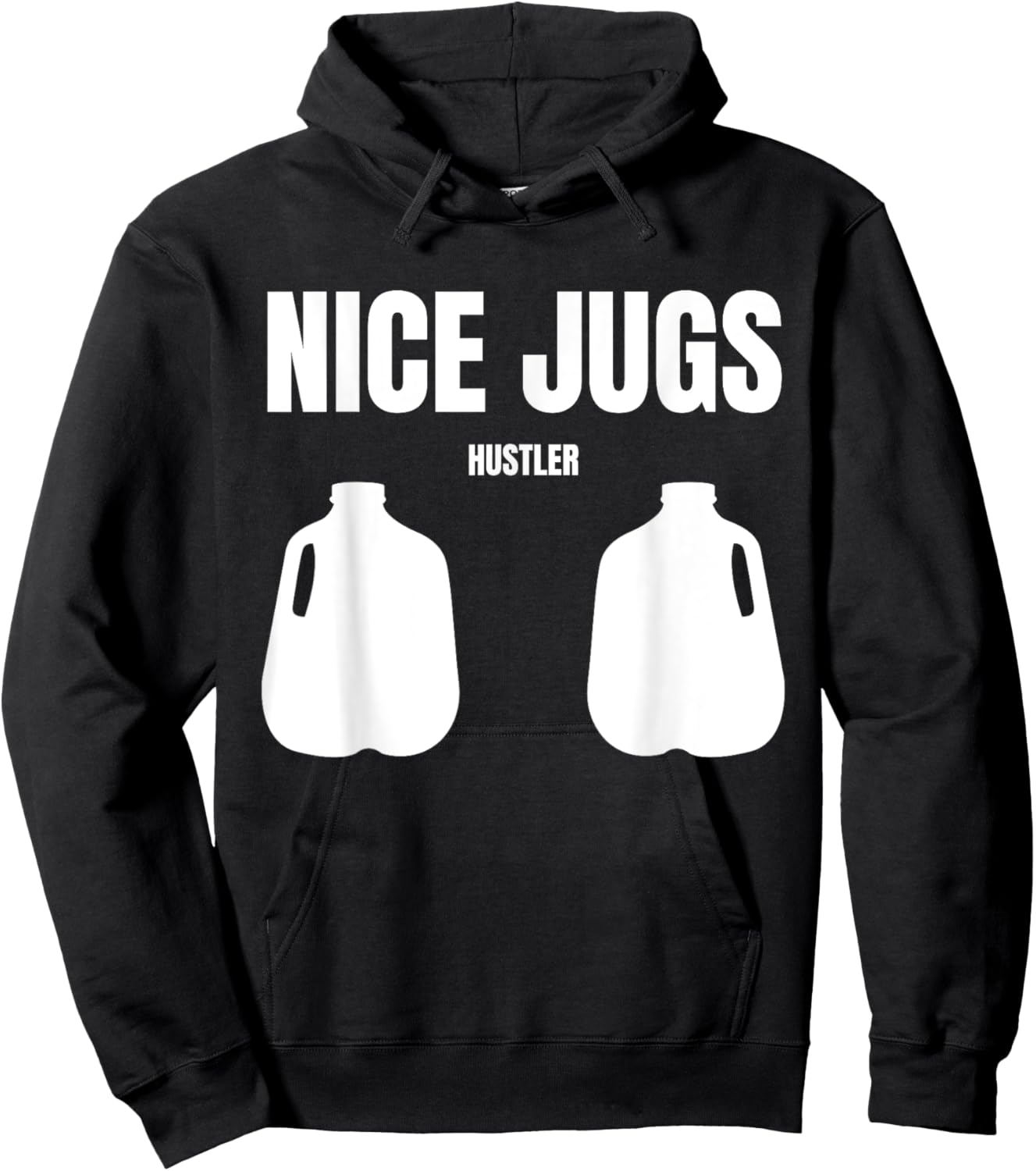 Nice Jugs hustler Hoodie - Hoodie | Black