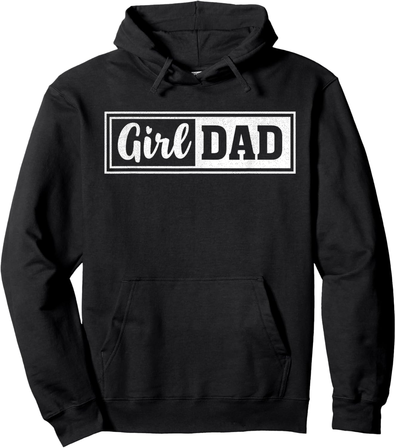 Girl Dad Funny Father's Day Hoodie - Hoodie | Black