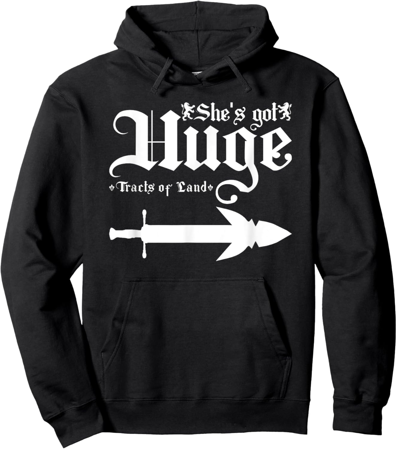 Renaissance Festival Huge Tracts Of Land Ren Faire Couple Hoodie - Hoodie | Black
