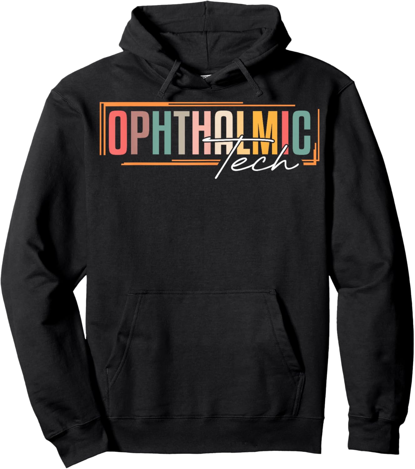 Ophthalmic Technician Appreciation Ophthalmic Tech Hoodie - Hoodie | Black
