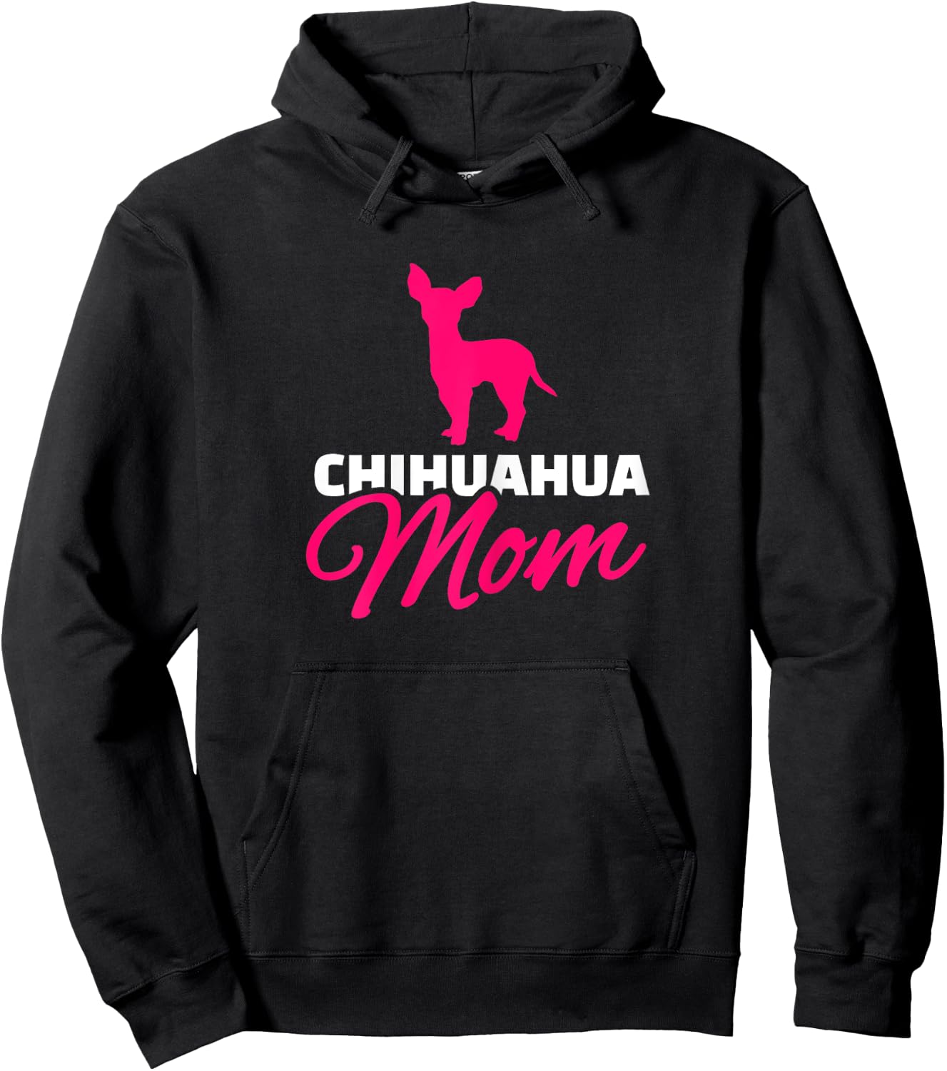 Chihuahua mom Hoodie - Hoodie | Black