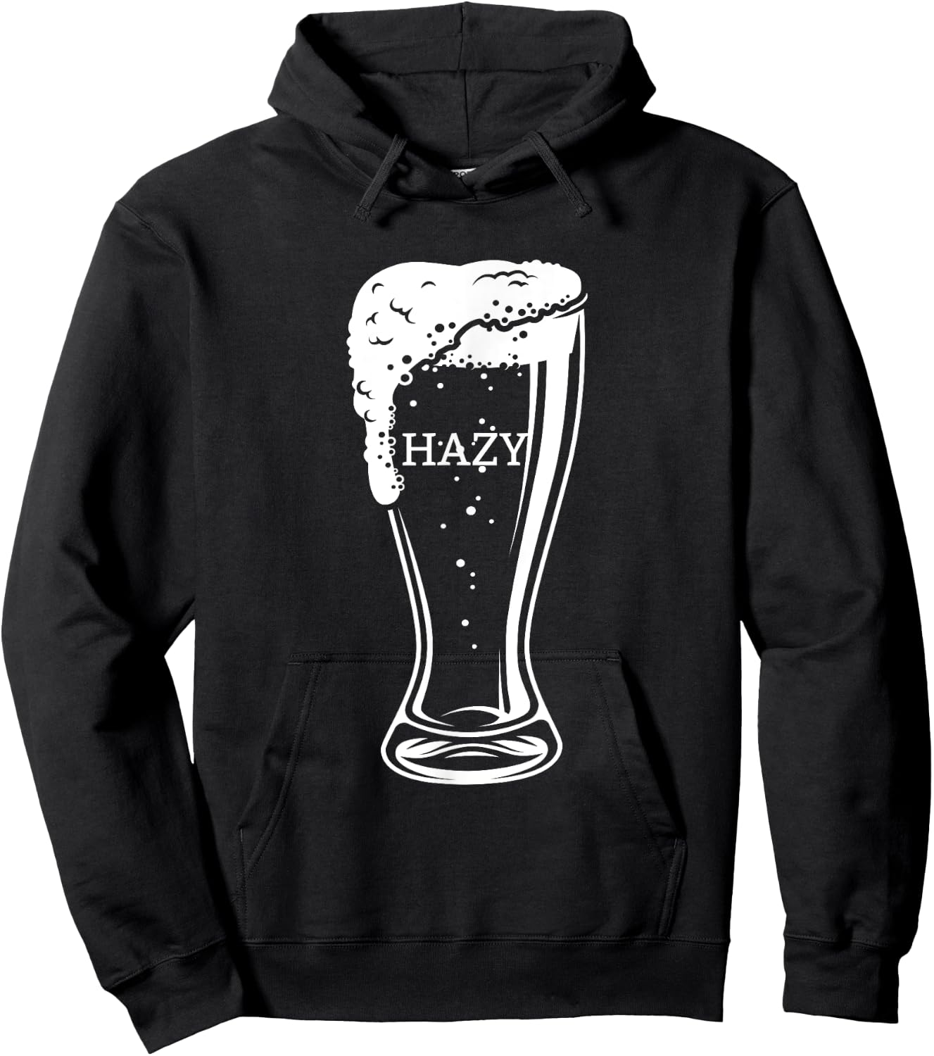 Hazy IPA Beer Pale Ale Funny Craft Beer Lover Brewer Gift Hoodie - Hoodie | Black