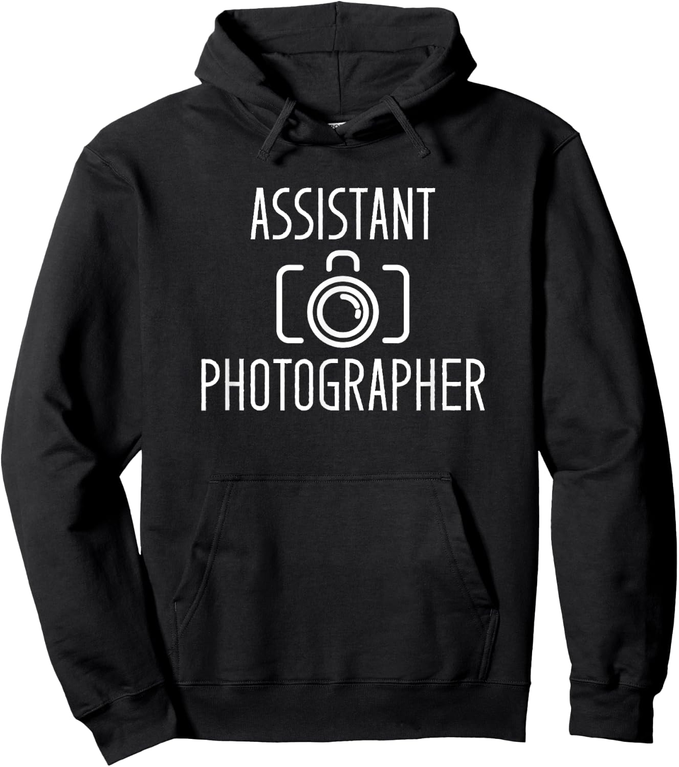 Assistant Photographer Photography Lovers Camera Gift Hoodie - Hoodie | Black