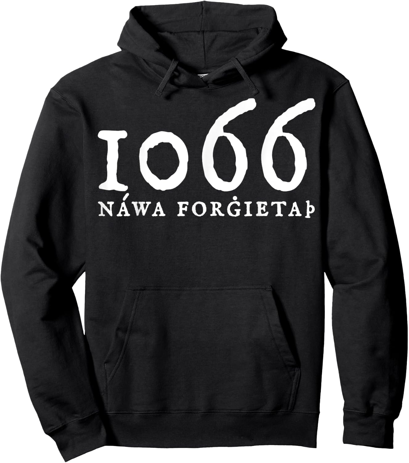 Never Forget 1066 History Hoodie - Hoodie | Black