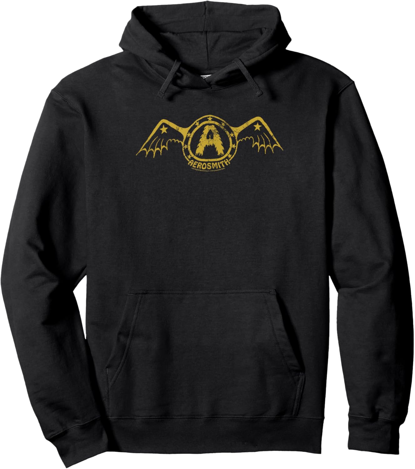 Aerosmith - Golden Wings Hoodie - Hoodie | Black
