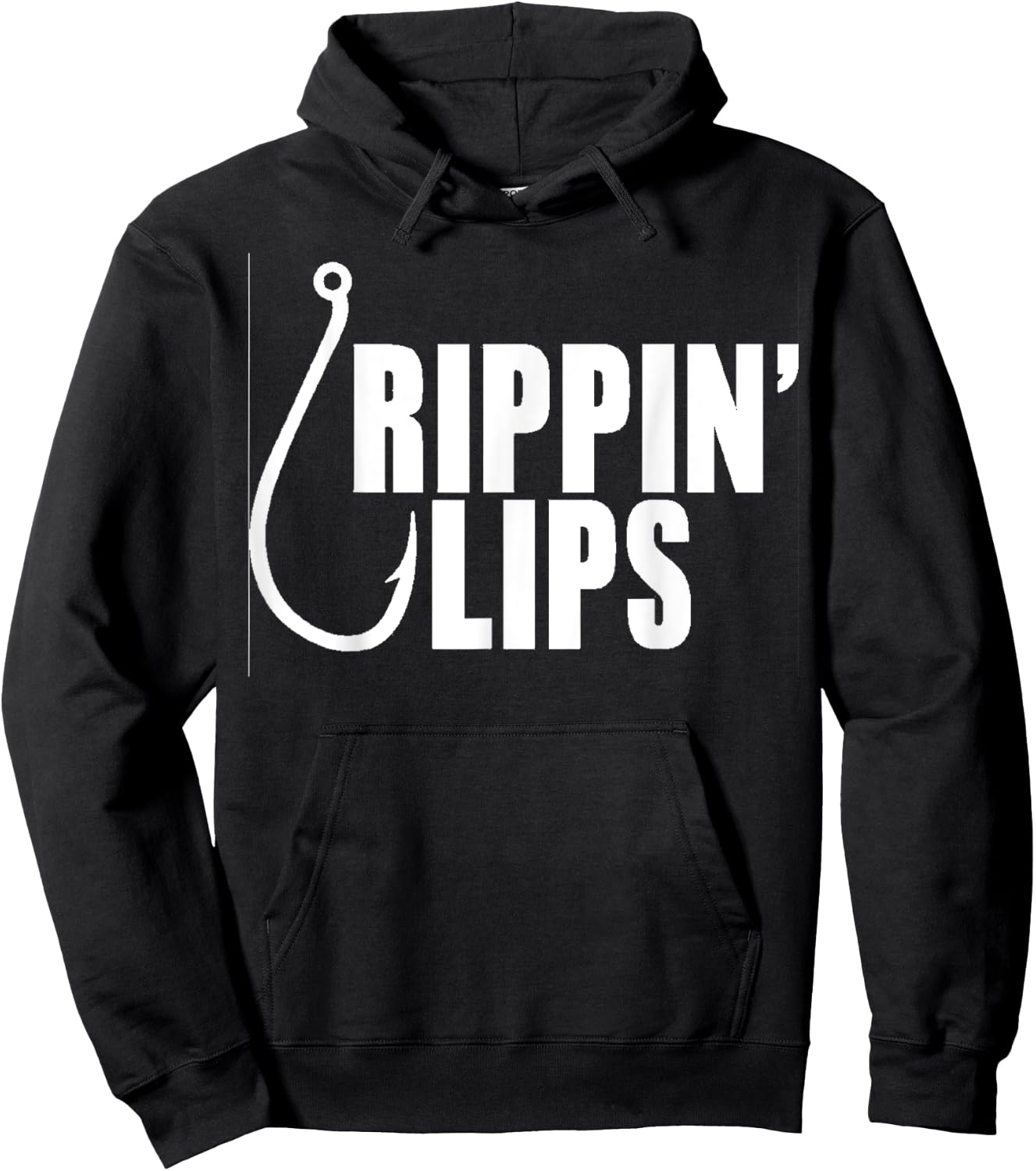 Rippin Lips Fishing Hoodie - Hoodie | Black