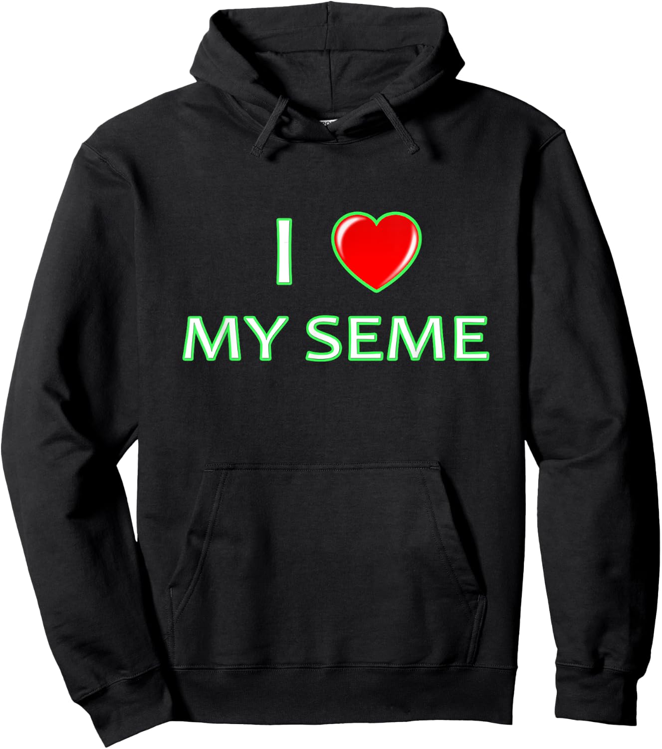 I My love my Seme grea for Gay Yaoi Anime Hoodie - Hoodie | Black