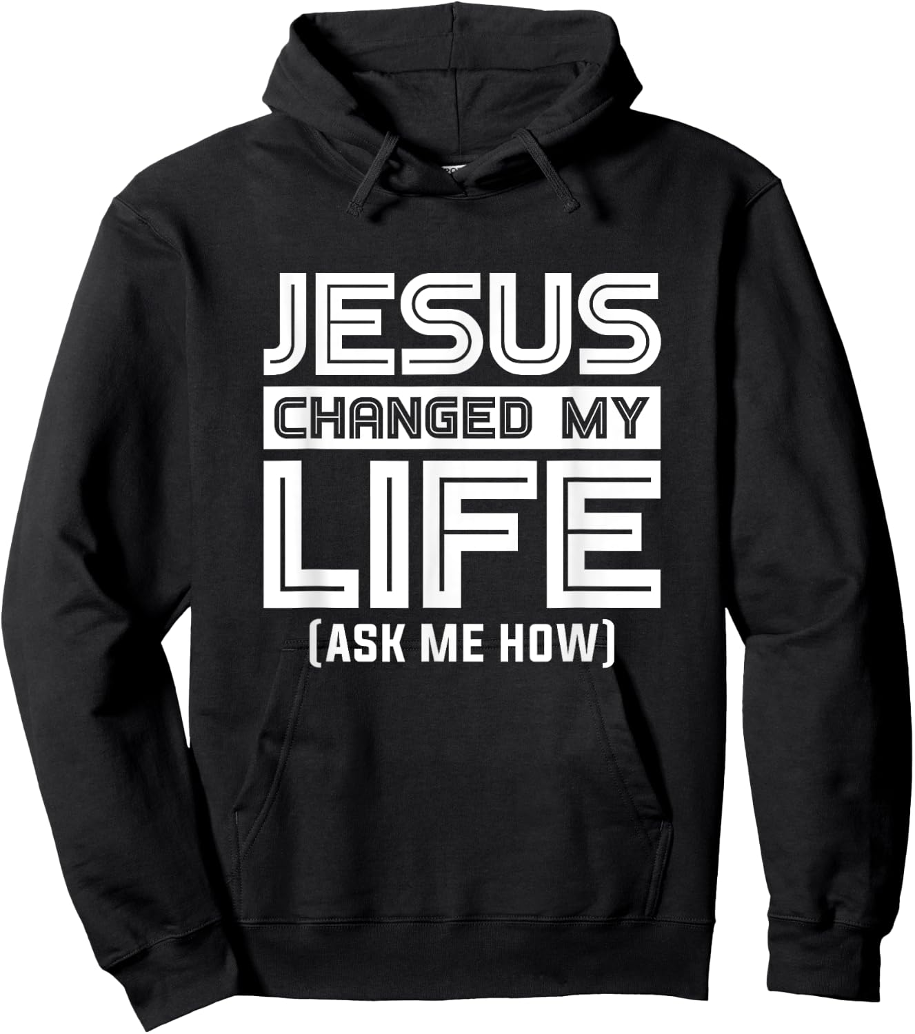 Jesus Changes My Life Jesus Christ Hoodie - Hoodie | Black