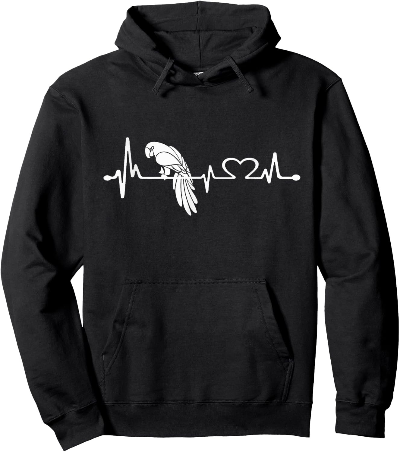 Love parrot Women Shirt parrot Lovers for kids and girls Hoodie - Hoodie | Black